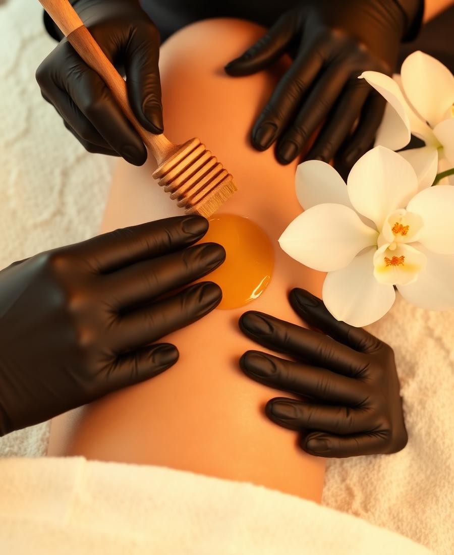 Waxing treatment at Beauty Emporium beauty salon in Edenvale
